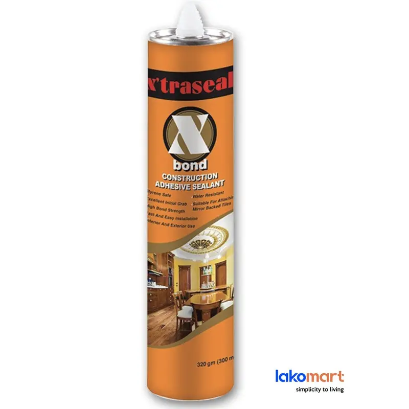 Xtraseal X-Bond Premium Construction Adhesive & Sealant – 300G Cartridge 1