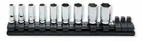 Z-Series 1/4" Drive 6-Point Metric Socket Set – 5.5–14Mm, 9-Piece 1
