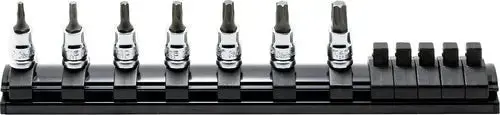 Z-Series® 1/4" Drive Torx® Bit Socket Set – T10–T40, 28Mm Length, 7-Piece 1
