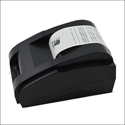 Zjiang Hop-H58 Portable Usb Thermal Receipt Printer – Black 1