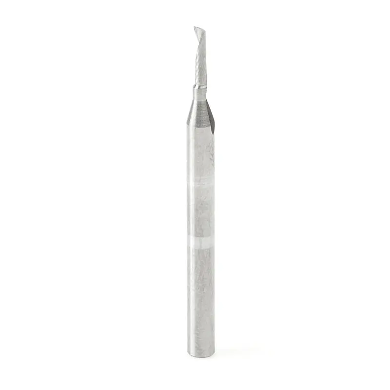 Amana 51470 Aluminum-Cutting Cnc Spiral Up-Cut Router Bit – 1/16" Dia, 1/4" Shank 1