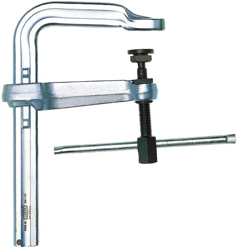 Bessey 7200S-18 Heavy-Duty F-Style Welding Clamp – 18" X 8", 7770 Lb Clamping Force 1