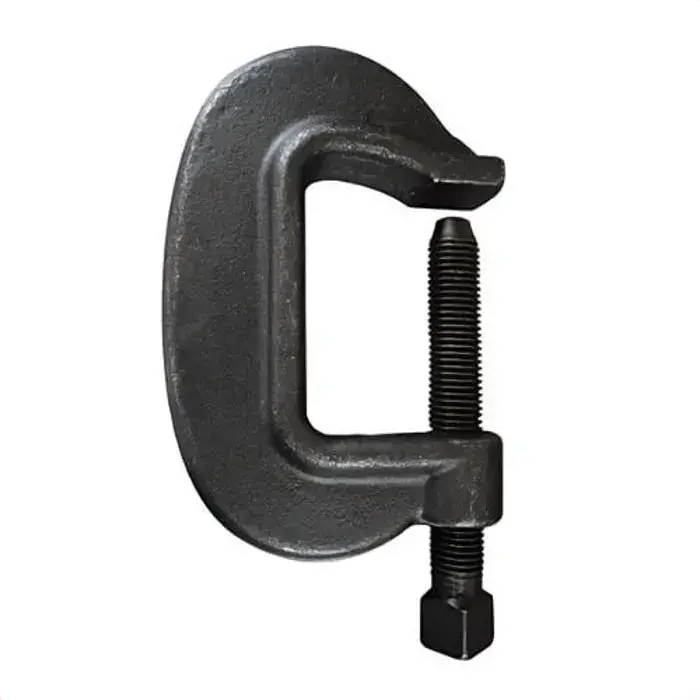 Bessey Heavy-Duty Forged C-Clamp – 2-3/8" Jaw Capacity, 12,500 Lb Holding Force 1