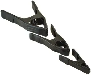 Bessey Xm3-B Spring Clamp — 1-1/4" × 1", Black Metal 1