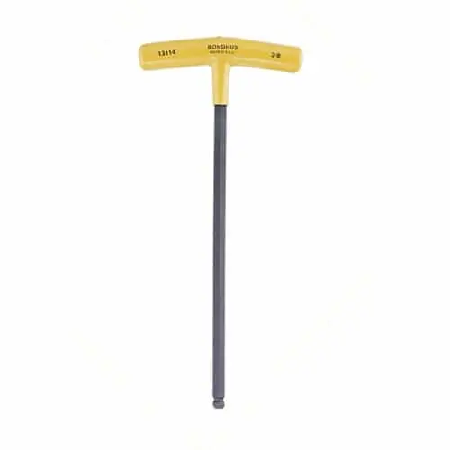 Bondhus 15209 T-Handle Hex Key Set — 6 Lengths, 5/32" Inch Size 1