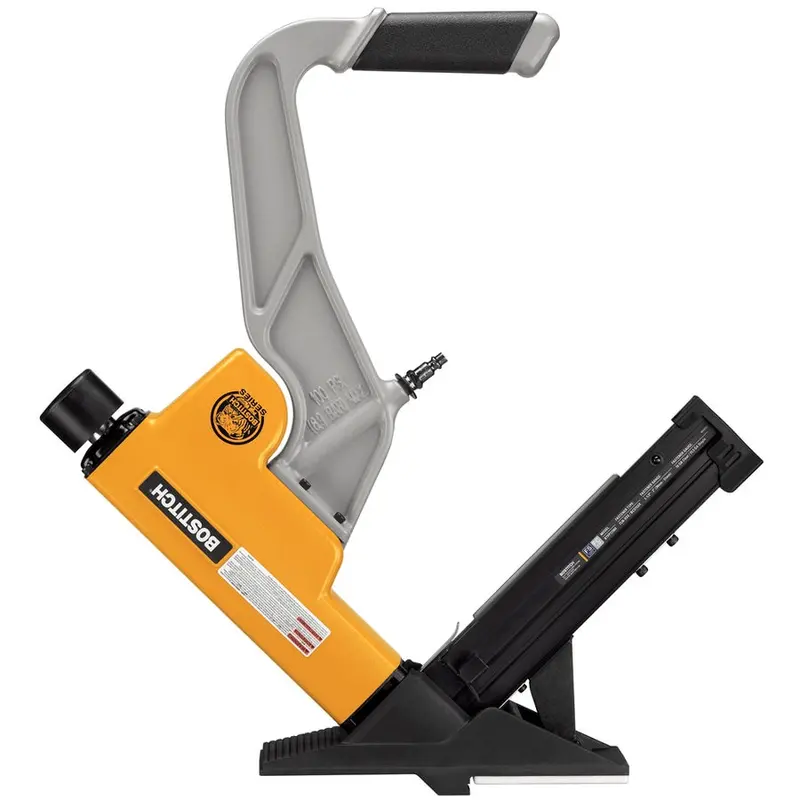 Bostitch 2-In-1 Flooring Nailer – Manual & Pneumatic Compatible Design 1