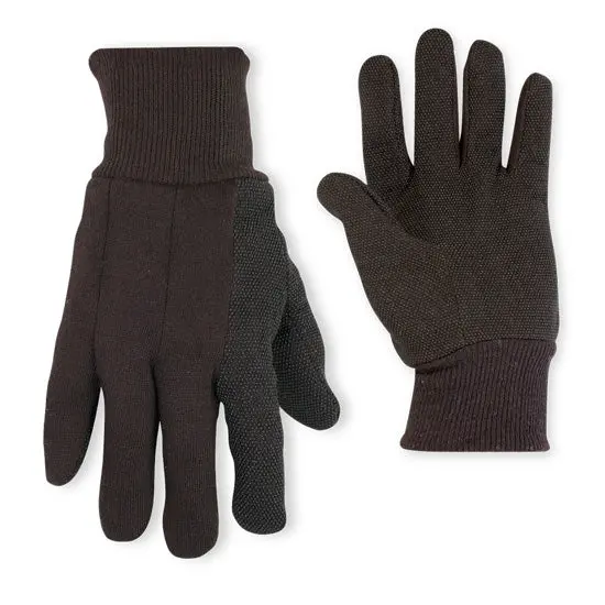 Clc Work Gear 2009 Brown Pvc-Dotted Jersey Gloves – Grip-Focused, Breathable Work Gloves 1