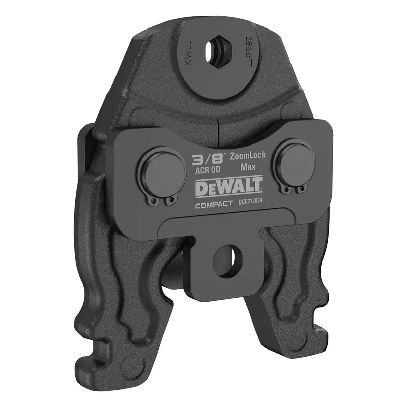 Dewalt Dce217038 3/8-Inch Compact Zoomlock Max Acr Press Jaw With Maxipro Compatibility 1