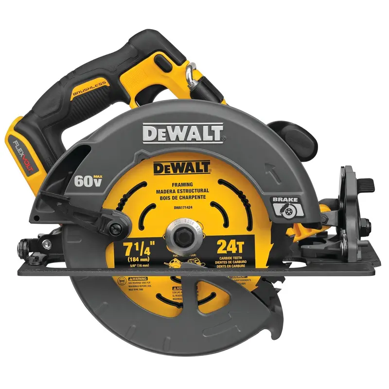 Dewalt Dcs578B Brushless Circular Saw — 7-1/4", 60V Max, Electric Brake 1