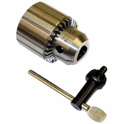 Hitachi 319303 1/2" Metal Keyed 3-Jaw Drill Chuck – 13Vlr-J Model, 1/2"–20 Thread 1