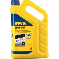 Irwin 4935524 Strait-Line Permanent Chalk Marker – Indigo Blue, 4-Pound Can 1