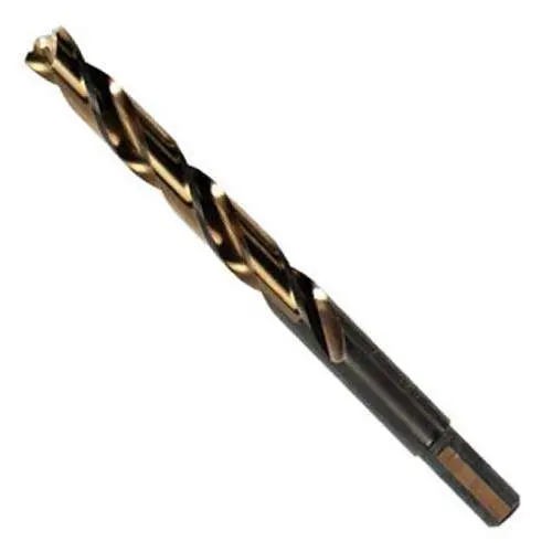 Irwin Turbomax 13/32" Hss Jobber-Length Drill Bit – 3/8" Reduced Shank 1