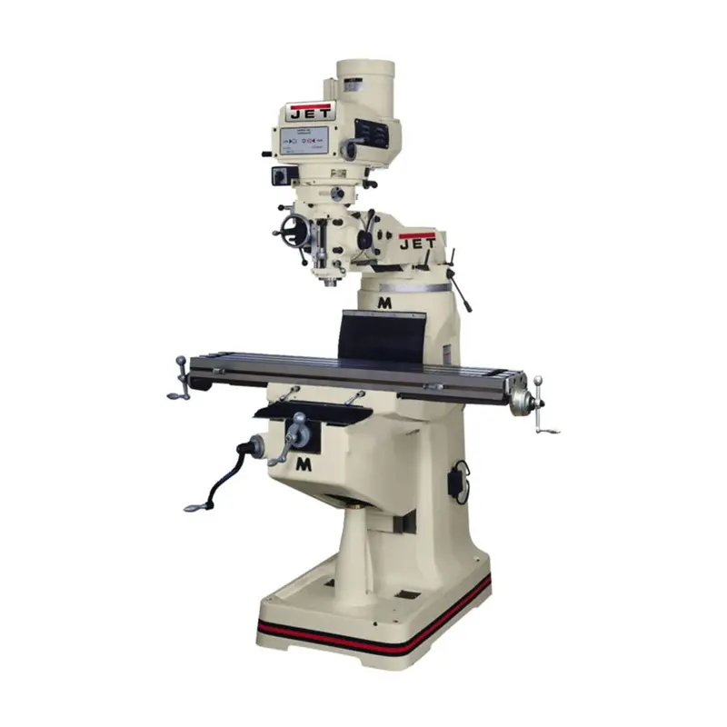 Jet Jtm-4Vs Vertical Milling Machine — Includes 300S Dro & X-Axis Power Feed 1