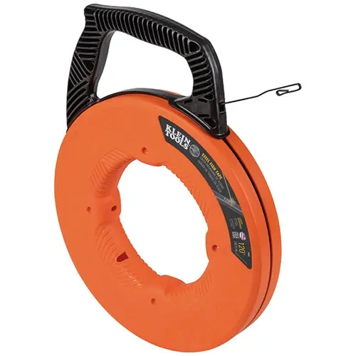 Klein 120-Foot Steel Fish Tape – 1/8-Inch Width (Model 56333) 1