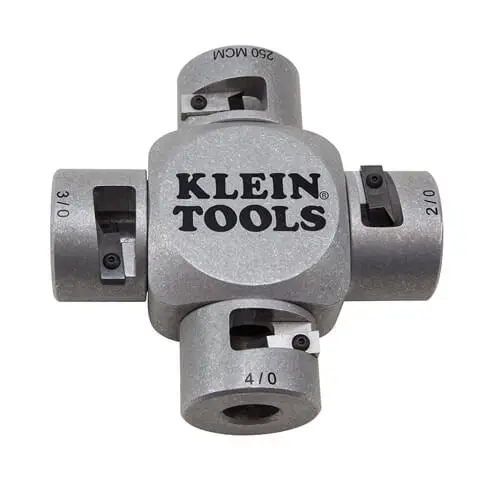 Klein 21051 Large-Diameter Cable Stripper For 2/0–250 Mcm Cables 1