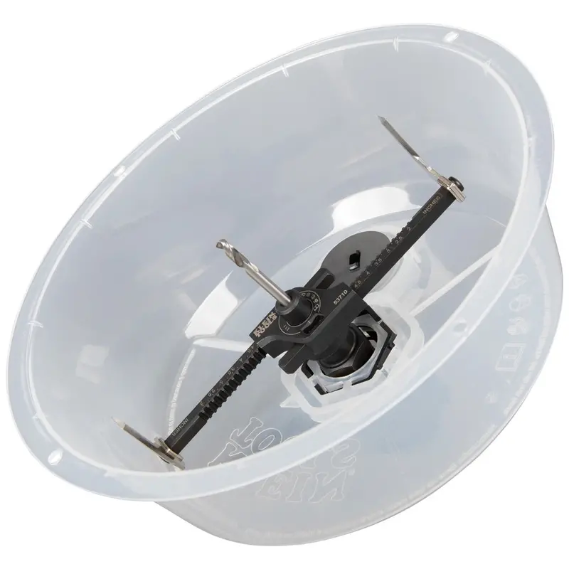 Klein 53710 Adjustable Hole Saw Kit – Quick-Set Diameter Range 1