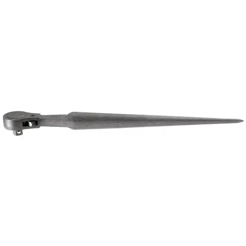 Klein Tools 3238 1/2" Ratcheting Construction Wrench – Ergonomic Grip, Fast-Turn Mechanism 1