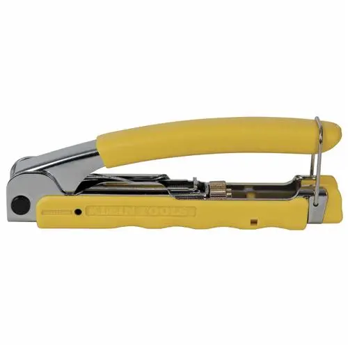 Klein Tools Vdv211-048 Compact Compression Crimper – Multi-Connector Rj45/Rj11/Coax Support 1