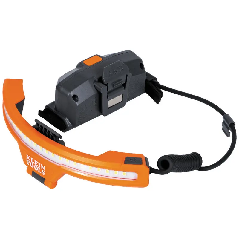 Klein Wide-Beam Headlamp – Hard Hat Compatible, Rechargeable Led Light 1