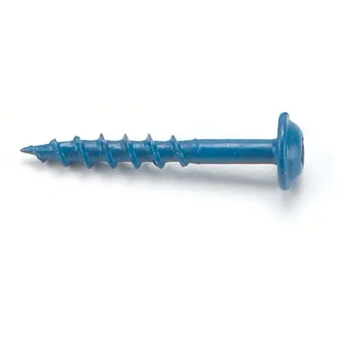 Kreg Blue-Kote Washer-Head Pocket Screws – #8 Coarse Thread, 2-1/2", 50-Pack 1