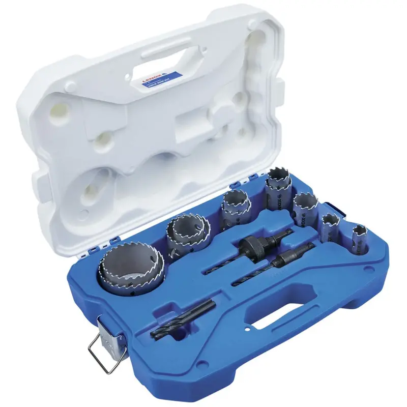 Lenox Carbide-Tipped Hole Saw Kit – 11-Piece Set For Metal, Wood, And Plastic 1