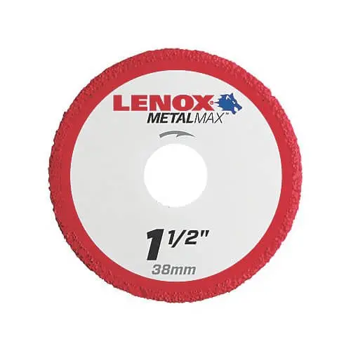 Lenox Metalmax Cutoff Wheel – 1-1/2-Inch X 3/8-Inch, Reinforced Abrasive Disc (1972914) 1