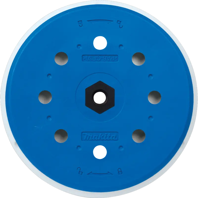 Makita 6-Inch Hard Hook-And-Loop Sanding Backing Pad For Bo6050J 1