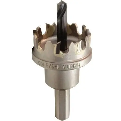 Makita Carbide Hole Saw – 1-3/8" Diameter, Fast-Cut Design (Model 714078-A) 1