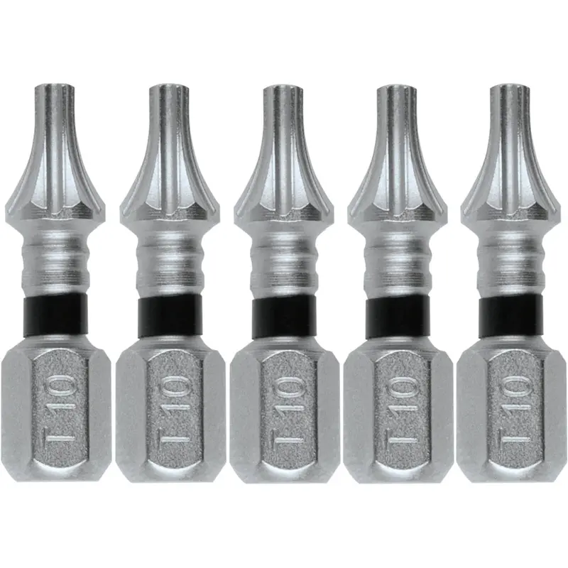 Makita E-00608 T10 Torx Insert Bit – 1" Length, 5-Pack 1