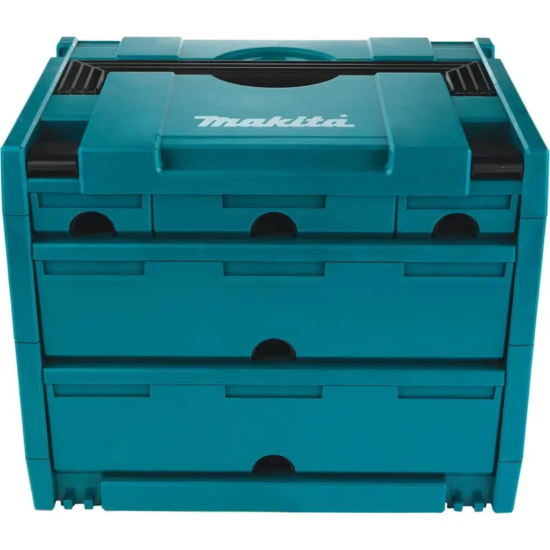 Makita Makpac 5-Drawer Storage Case – 12.5 X 15.5 X 11.6-Inch Organized Tool Transport 1
