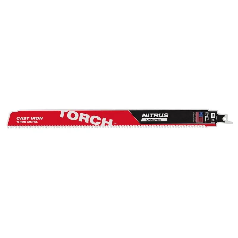 Milwaukee 12" Torch Handsaw – 7 Tpi Aggressive Tooth Design For Fast Cutting 1