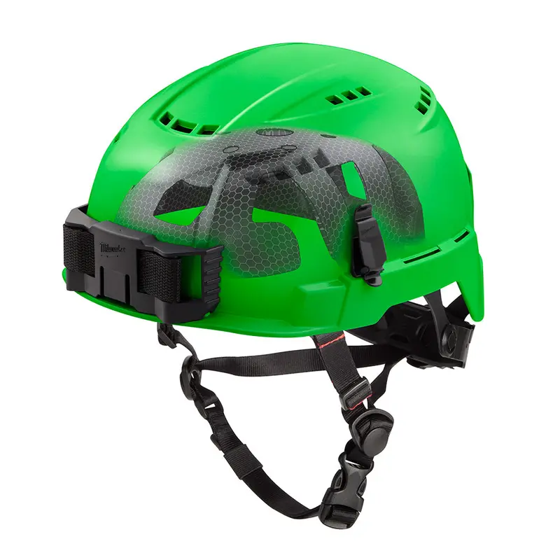 Milwaukee Bolt Green Vented Hard Hat – Type 2, Class C With Impact Armor Liner (Usa) 1