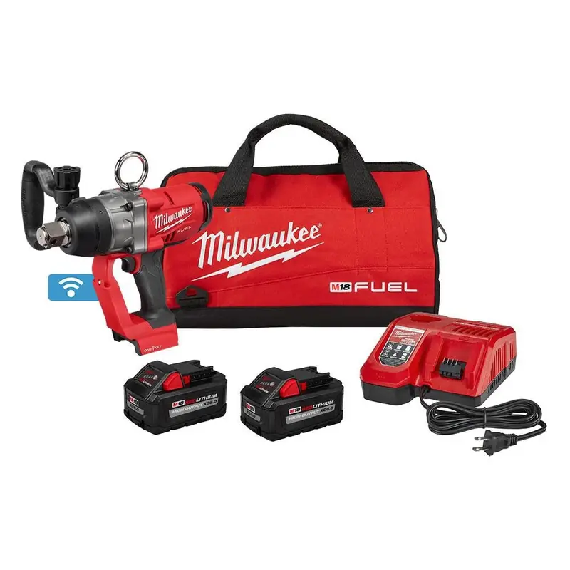 Milwaukee M18 Fuel 1-Inch Hole Saw Kit – Htiw W/ One-Key & Dual 8.0Ah Batteries (2867-22) 1