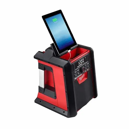 Milwaukee M18 Jobsite Radio — Cordless, 18V Lithium-Ion Powered 1