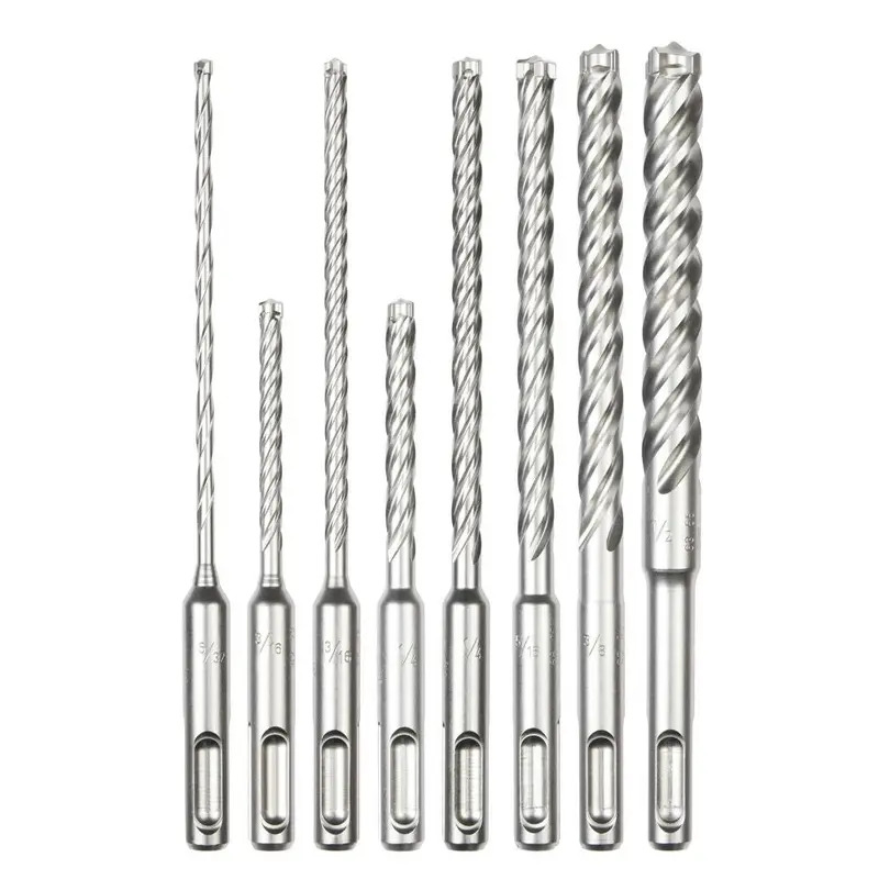 Milwaukee Mx4 Sds Plus 4-Cutter Drill Bit Kit – 8-Piece Set 1
