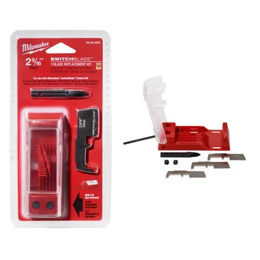 Milwaukee Switchblade 3-Blade Replacement Kit – 2-9/16-Inch Cutting Length 1