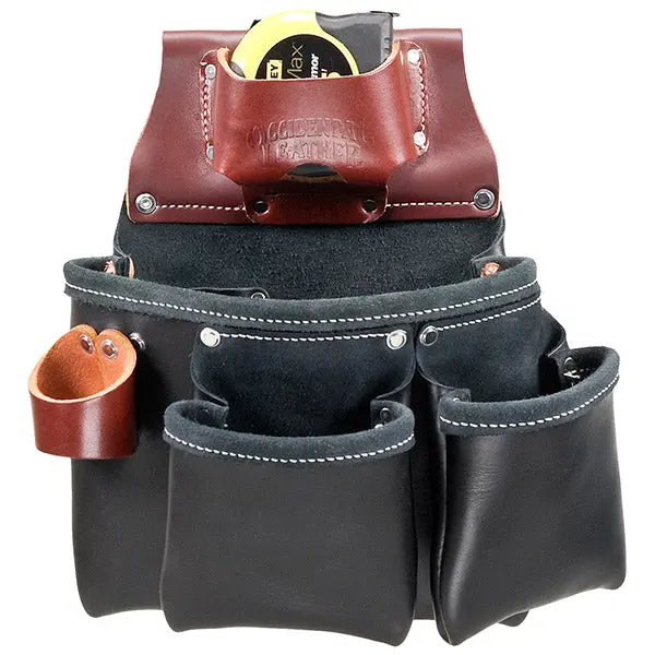 Occidental Pro Series 3-Pocket Heavy-Duty Tool Bag – Black & Gray 1