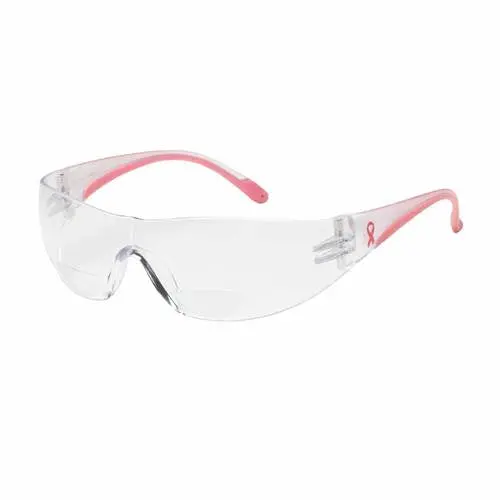 Pip Lady Eva +1.00 Diopter Reading Glasses – Anti-Scratch Polycarbonate, Pink Frame, 12-Pack 1