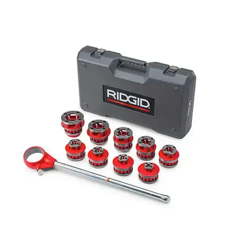 Ridgid Npt 12-R Manual Ratchet Pipe Threader Set – 1/8 To 2 Inch 1