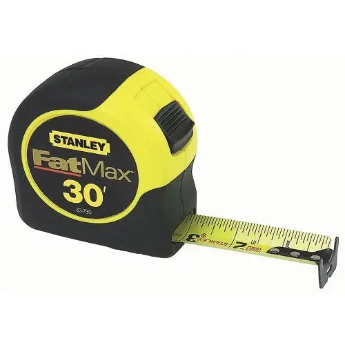 Stanley Fatmax Classic 30-Foot Tape Measure – Heavy-Duty Blade & Case 1