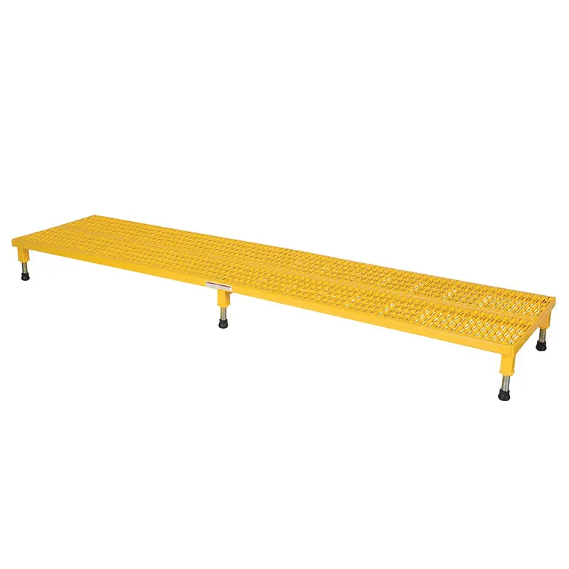 Vestil Adjustable Stainless Steel Workbench Stand – Height-Adjustable 24" X 96" Platform 1