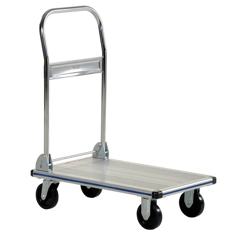 Vestil Aluminum Platform Truck — 0.4K Capacity, 18.5″ × 30″ Deck 1